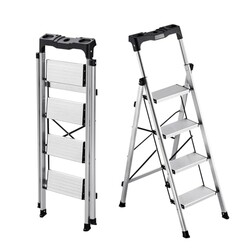 VEVOR 4 Step Ladder, Folding Step Stool