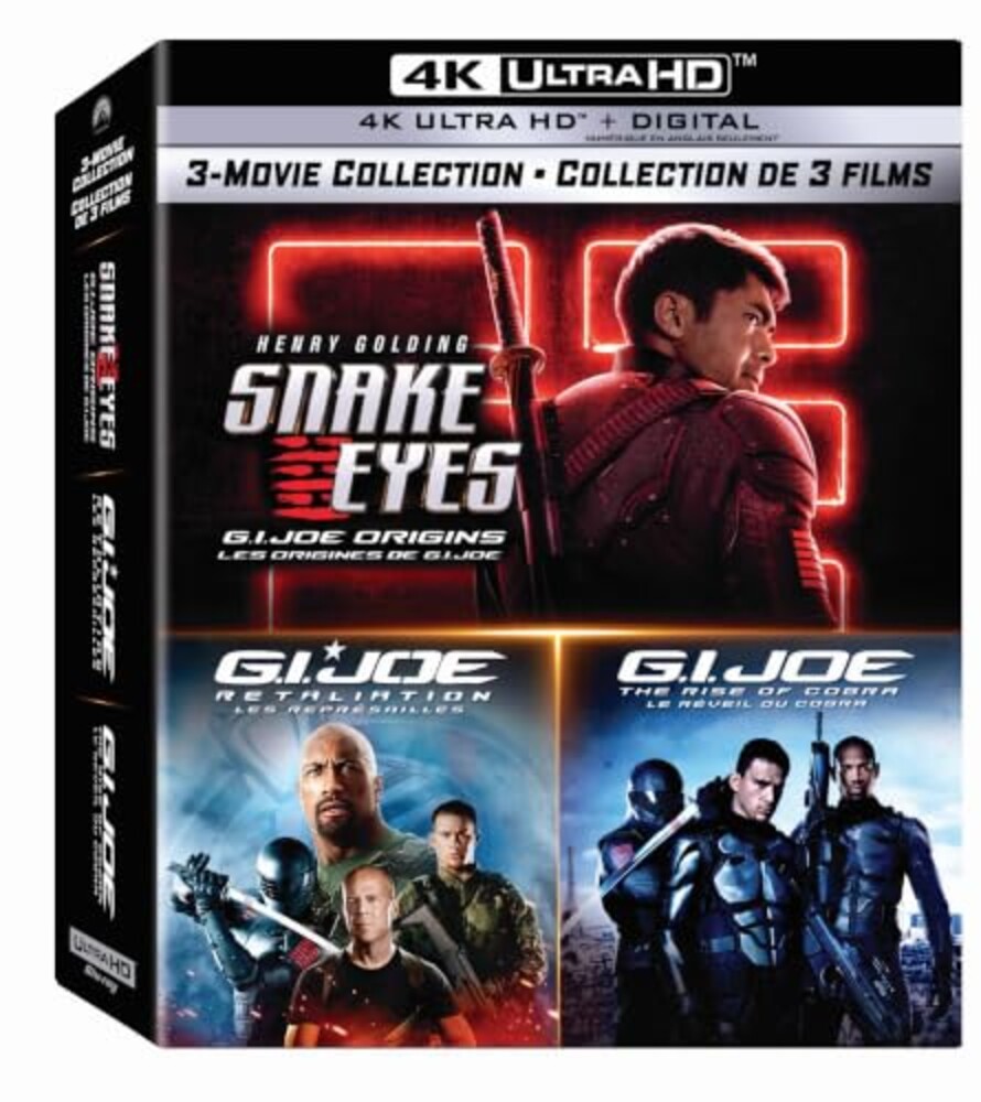 G.I. JOE: 3 MOVIE COLLECTION [4K UHD]