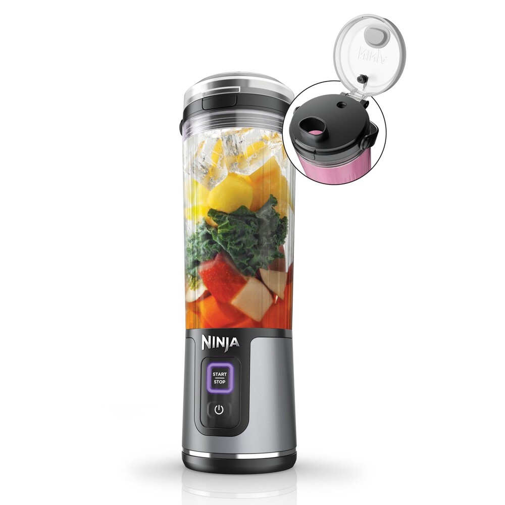 NINJA BC151BK BLAST PORTABLE BLENDER CORDLESS 18OZ VESSEL PERSONAL - BLACK