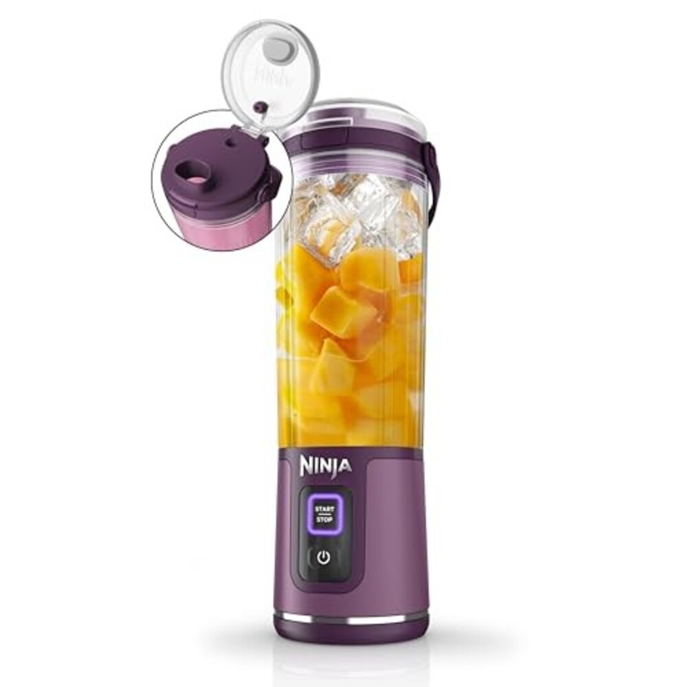 NINJA BLAST PORTABLE BLENDER, CORDLESS, 18OZ - PURPLE