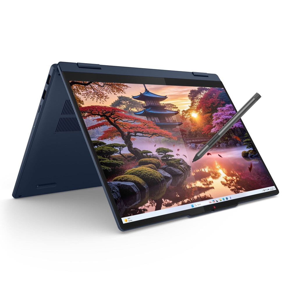 Lenovo IdeaPad 5 2-in-1 14" Laptop, Touchscreen, AMD Ryzen AI 5 340, 16GB RAM, 1TB SSD, Cosmic Blue