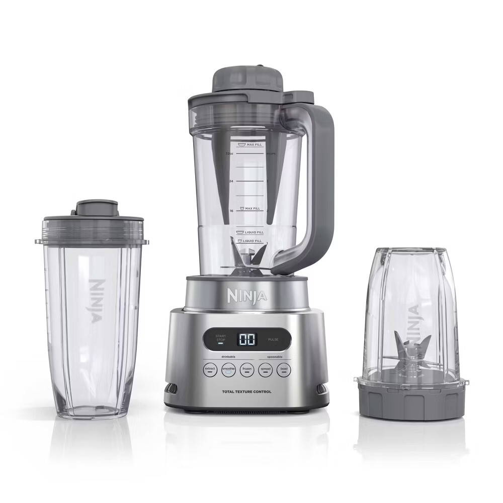 Ninja TWISTi HIGH-SPEED Blender DUO - SS151: 1600W Smoothie & Ice Crusher