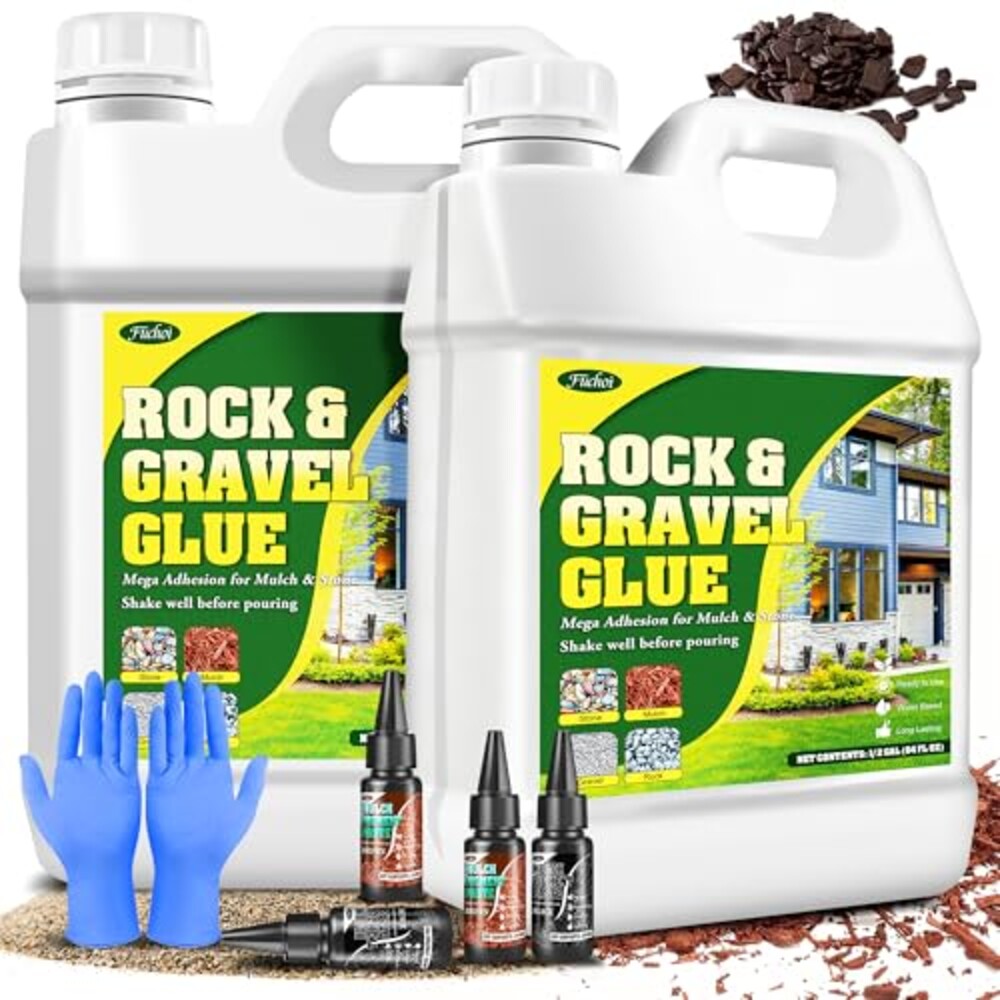 Mulch & Rock Glue for Landscaping 1 Gall