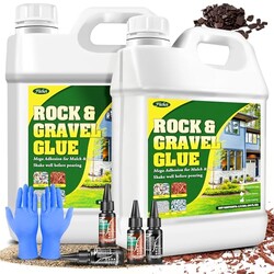 Mulch & Rock Glue for Landscaping 1 Gall