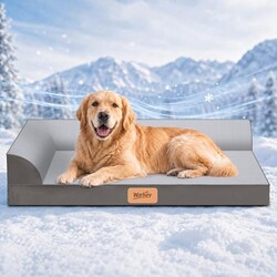 WARKEY Cooling Orthopedic Dog Bed for Ex