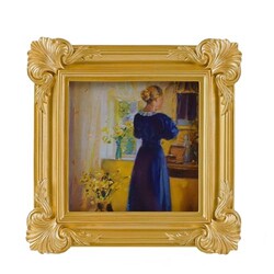 SIKOO 4x4 Vintage Picture Frames Small 4