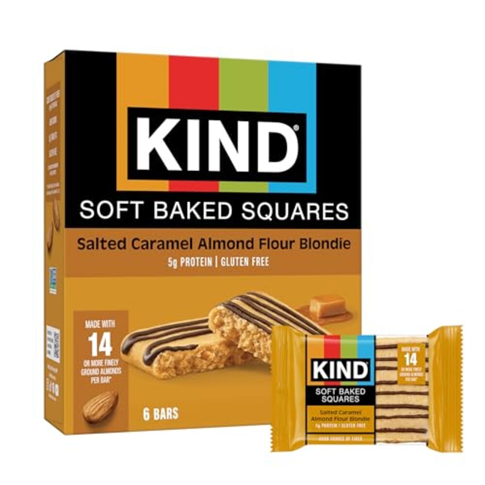 KIND Soft Baked Squares, Salted Caramel