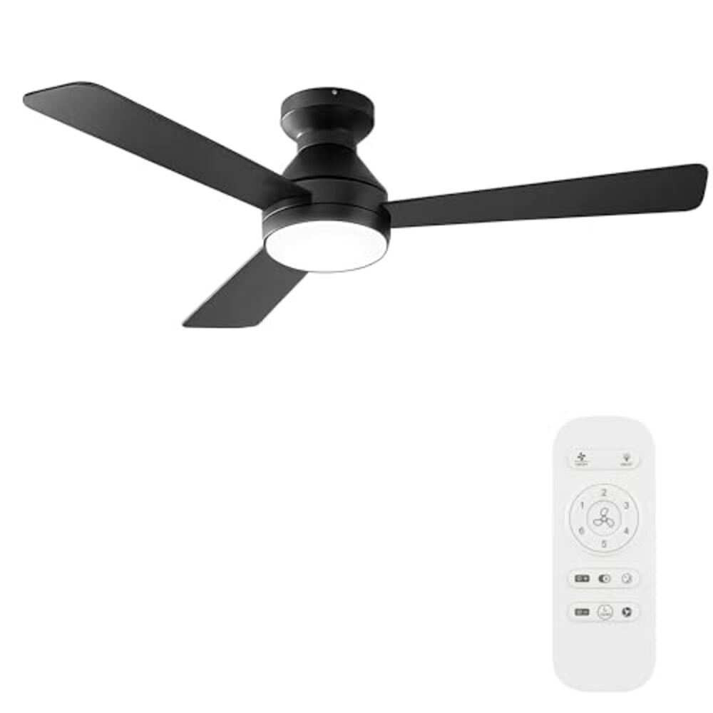 RDHFATL Ceiling Fan with Light, 42 Inch