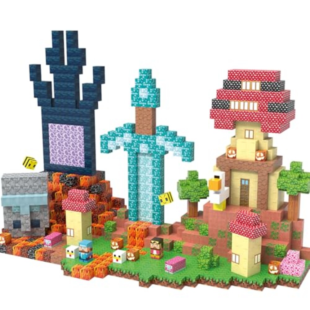 Magnetic Blocks, 150PCS Magnetic Buildin
