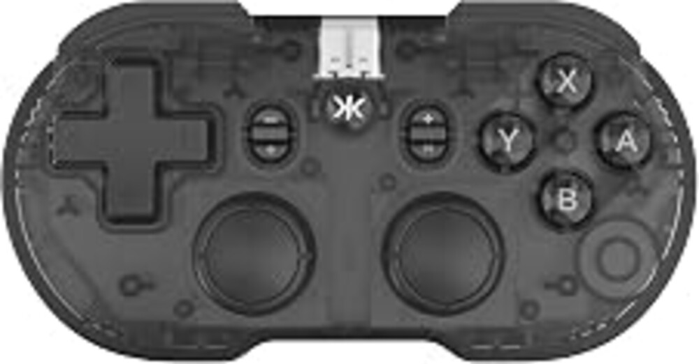 CRKD ATOM+ Wireless Mini Controller - Compatible with Nintendo Switch 2, Switch OLED, iOS, Android, PC & Smart TV - Smoke Black Edition
