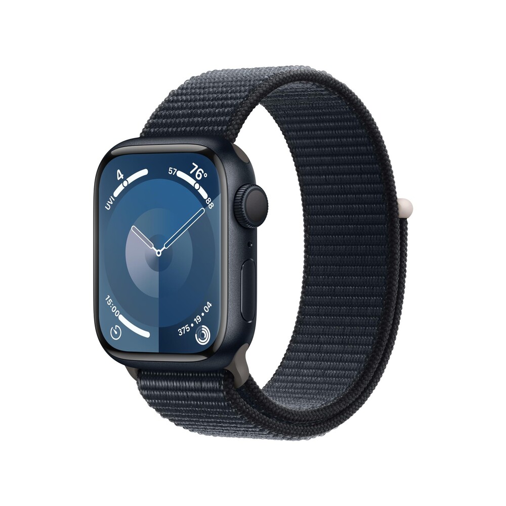 Apple Watch Series 9 GPS 41mm Smartwatch, Midnight Aluminum & Loop