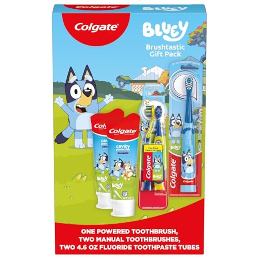 Colgate Kids Bluey Toothbrush and Toothp