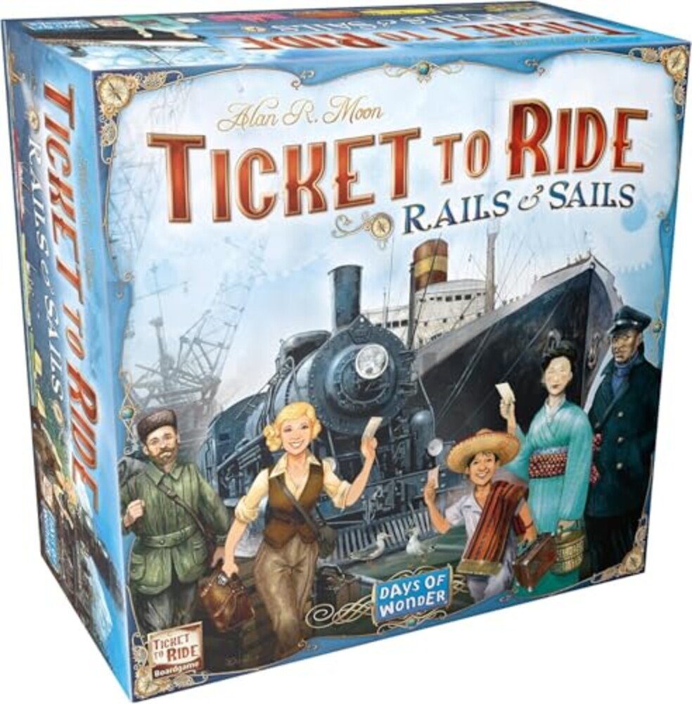 Asmodee Ticket to Ride Rails & Sails Boa