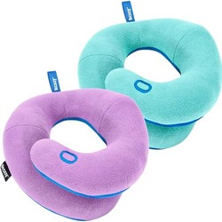 BCOZZY Kids Travel Neck Pillow 2-Pack –