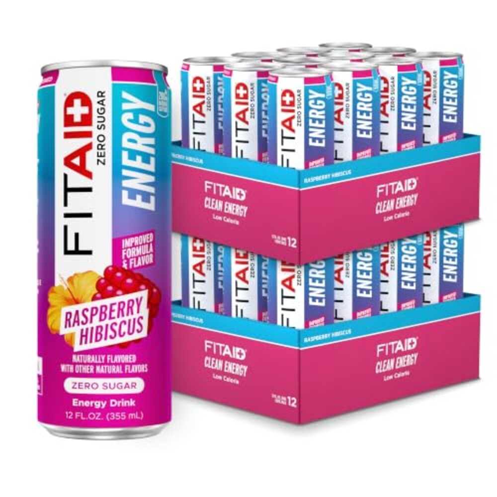 FITAID Energy Zero Sugar Raspberry Hibis