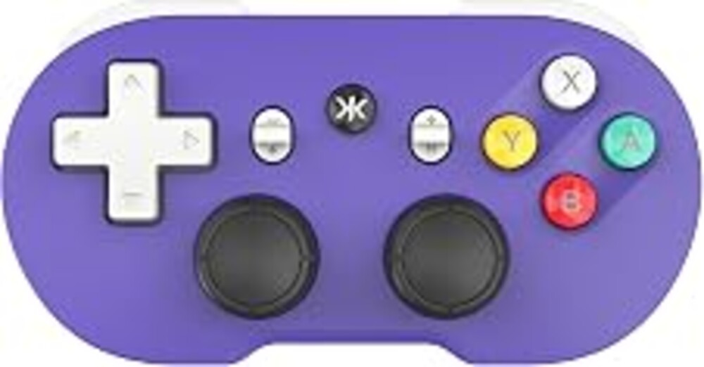 CRKD ATOM+ Wireless Mini Controller - Compatible with Nintendo Switch 2, Switch OLED, iOS, Android, PC & Smart TV - Retro Purple Edition