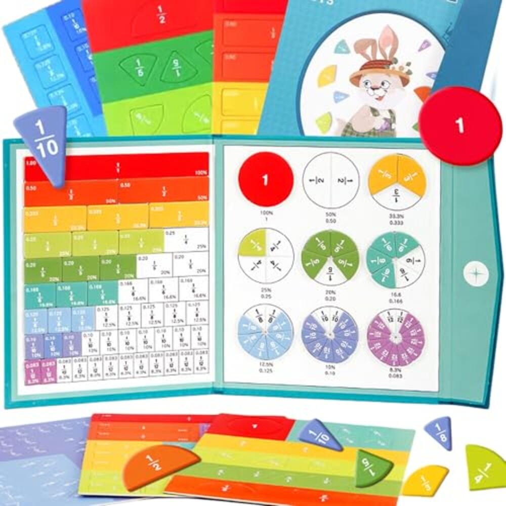 Magnetic Fraction Demonstration Book, Ma