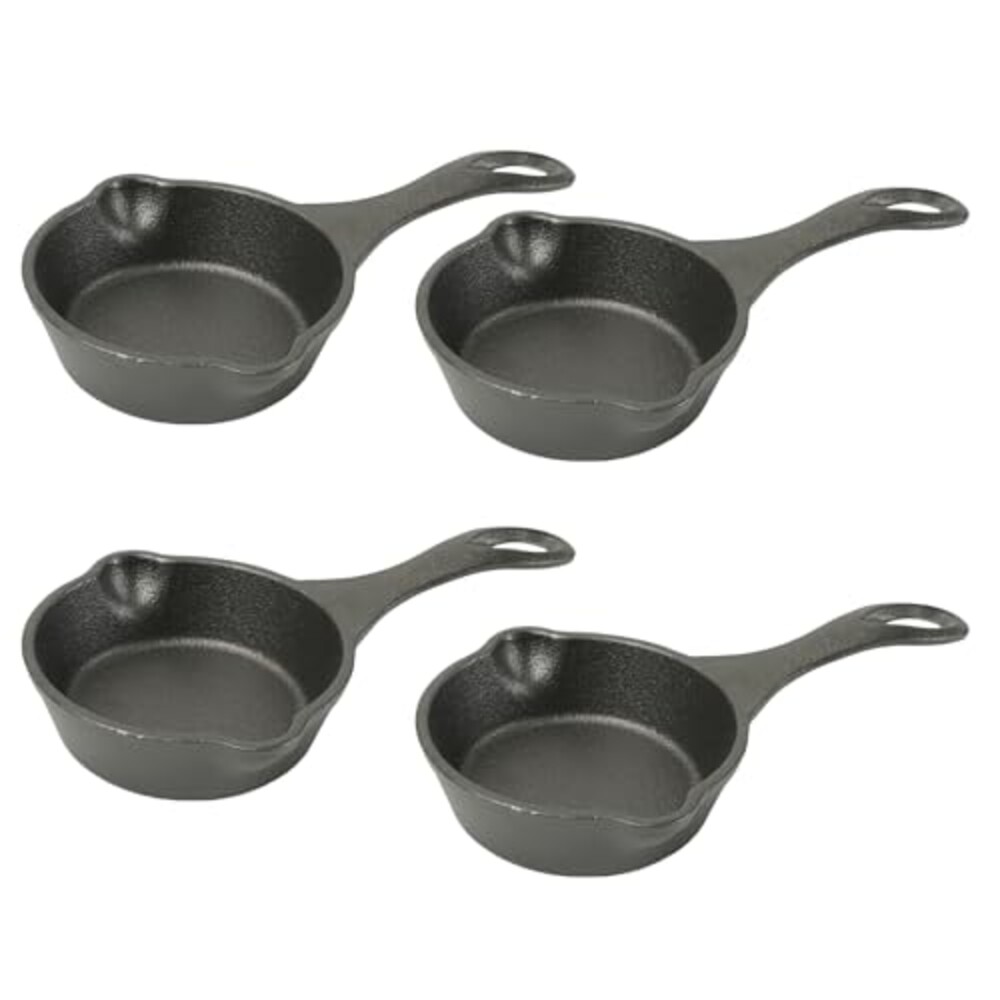 HAWOK Cast Iron Pre-seasoned Mini Skille