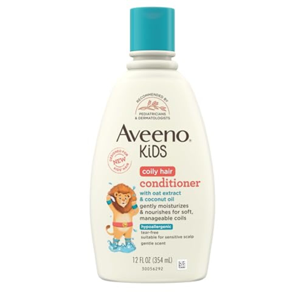Aveeno Kids Coily Hair Conditioner, 12 f