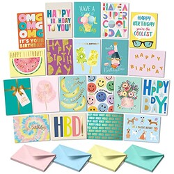 Sweetzer&Orange Happy Birthday Cards wit