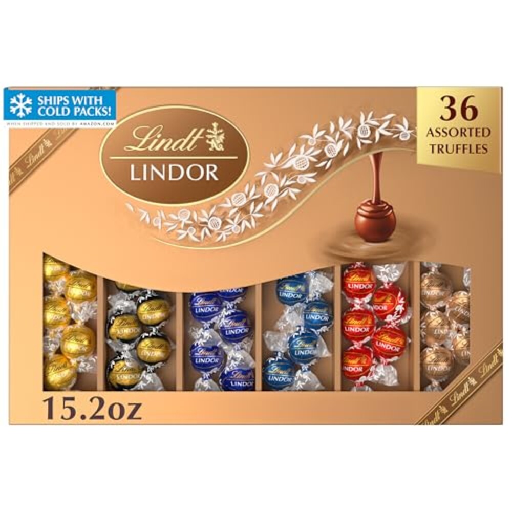 Lindt LINDOR Deluxe Assorted Chocolate C