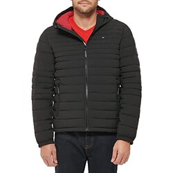 Tommy Hilfiger Men's Stretch Poly Hooded