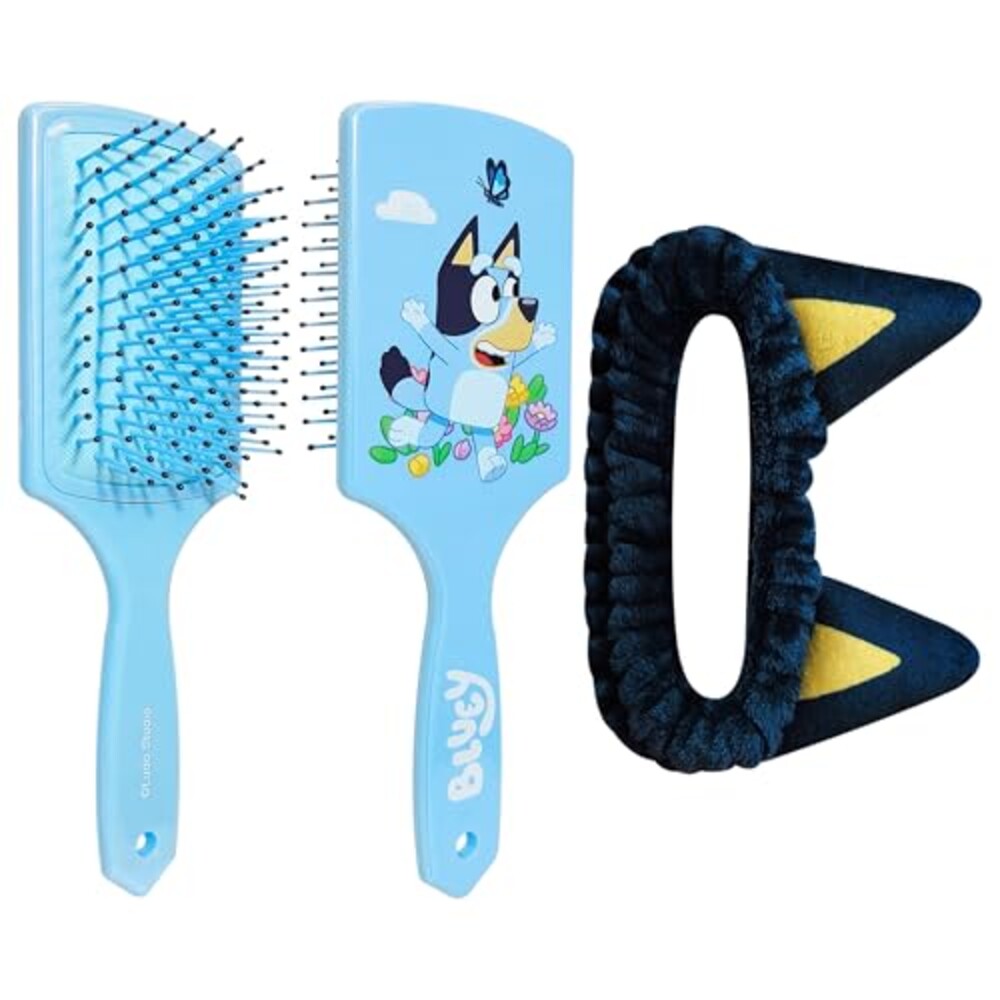 LUV HER Licenced Bluey Kids Hair Brush &