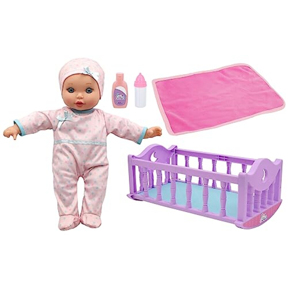 Crib Time Fun - 12" Doll Playset, New Ad