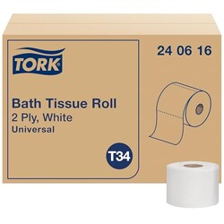 Tork Toilet Paper Roll White T34, Univer