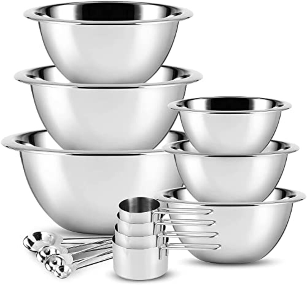 EATEX Stainless Steel Mixing Bowls with