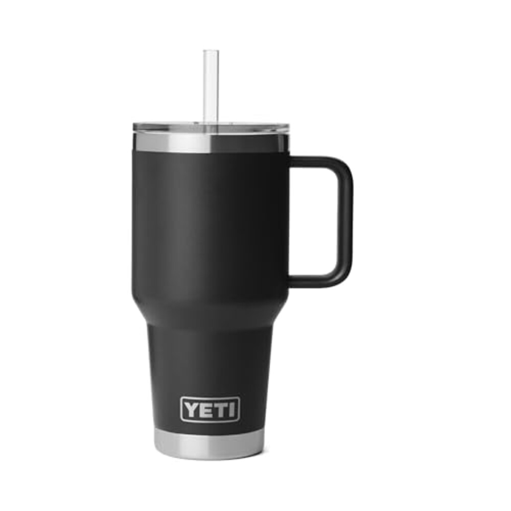 YETI Rambler 35 oz Straw Mug 2.0, Black