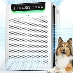 Air Purifiers for Home Large Room, Up to 2600Ft² with HEPA Washable Filters | Ture HEPA Filter, Powerful Turbo Mode, PM2.5 AQI Display, 22dB Sleep Mode, Air Cleaner for Pets Hair, Smoke, Odors, HAP607