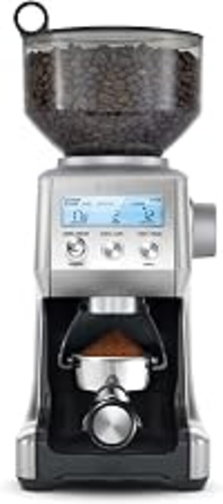 Breville BCG820BSS Smart Grinder Pro, Brushed Stainless Steel | Grind coffee and espresso beans precisely with programmable conical burr grinder including 60 settings for any brew method
