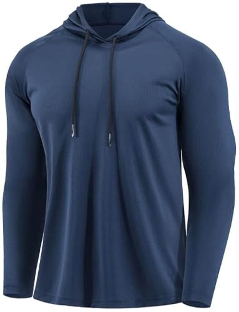 X-thud Men Long Sleeve Hoodies Dry Fit H