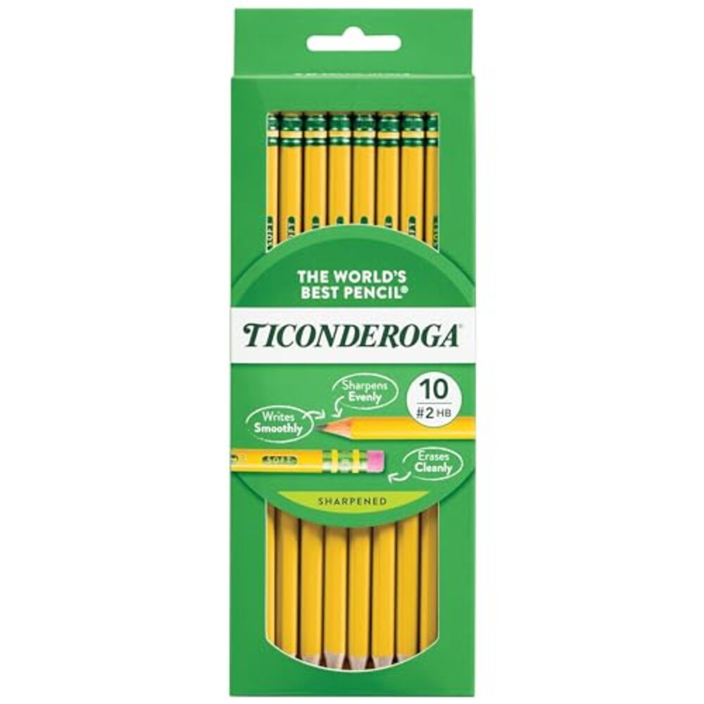 Ticonderoga Wood-Cased Pencils, Pre-Shar