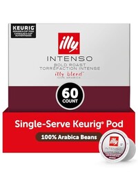 illy Coffee K Cup Pods, Intenso Dark Roa