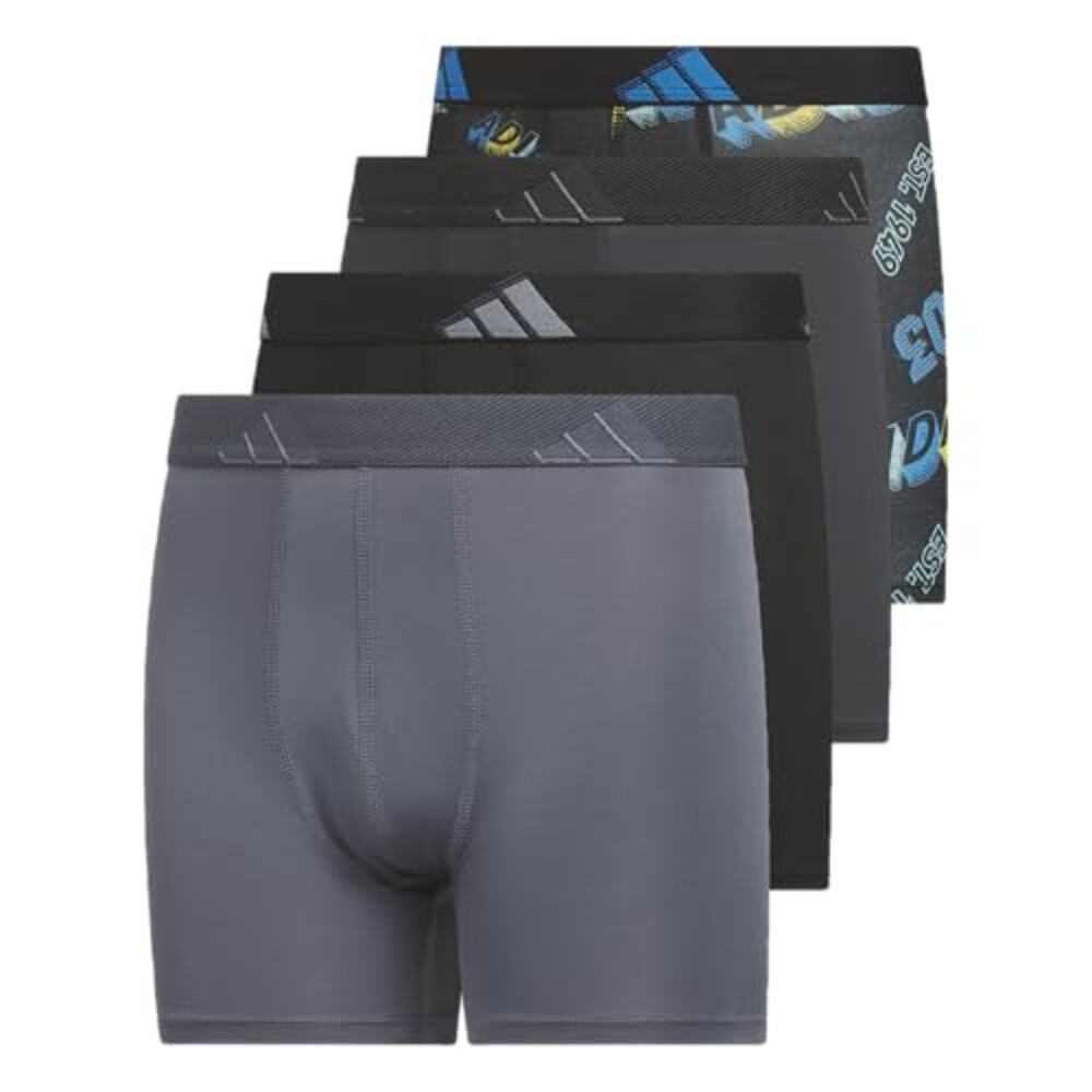 adidas Boys Microfiber Boxer Brief Under