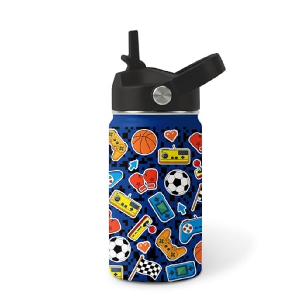 12oz Water Bottle for Kids - Game Water