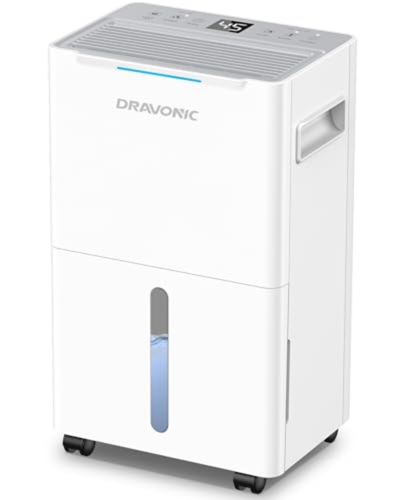 Dravonic 1500 Sq.Ft Dehumidifier for Bas