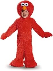 Disguise Elmo Extra Deluxe Plush Costume, Small (2T)