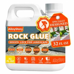 32OZ Rock Glue for Landscaping, Strong P