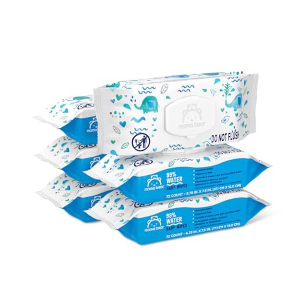 Amazon Brand - Mama Bear 99% Water Baby