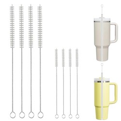 CIDYAUST 8 & 12 Inch 8 Pack Straw Cleane