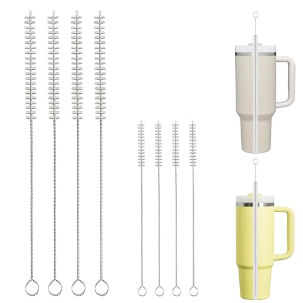 CIDYAUST 8 & 12 Inch 8 Pack Straw Cleane