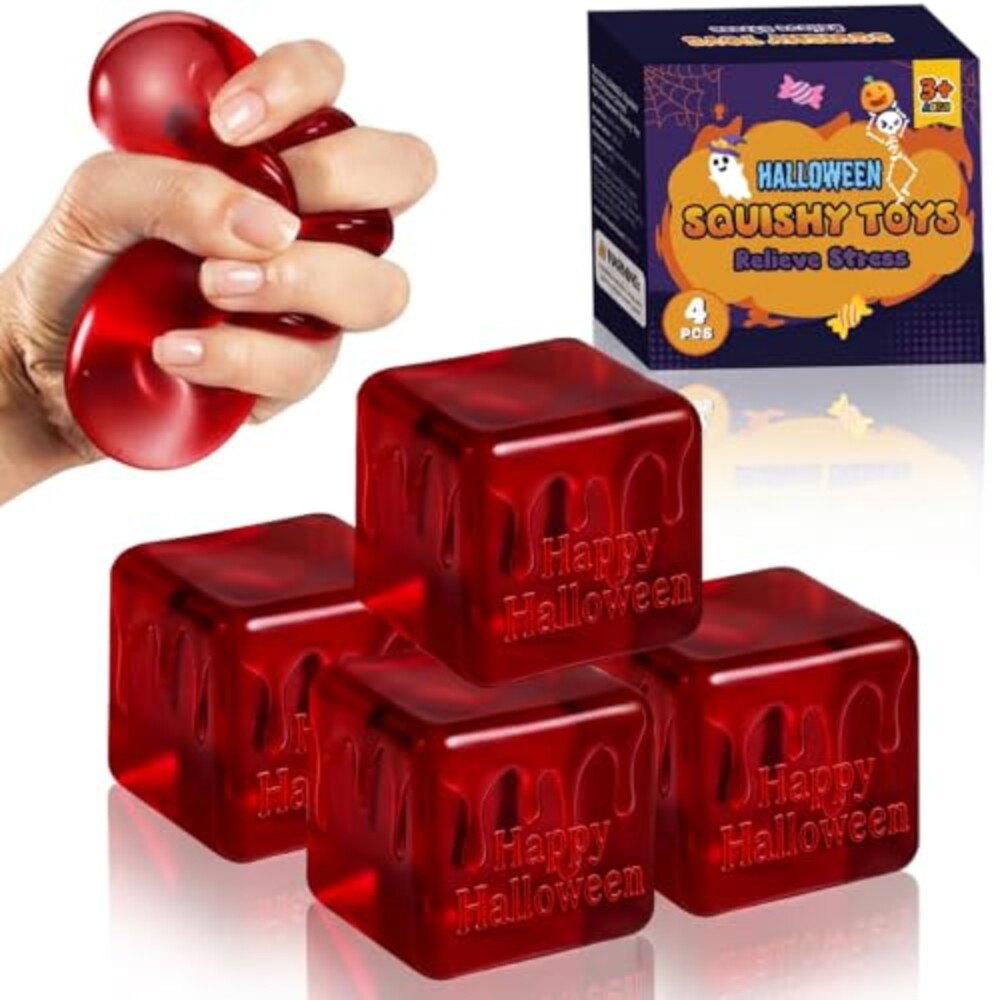 VOMAOK 4 Pack Halloween Stress Blood Cub