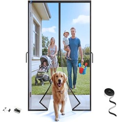 Magnetic Screen Door 38'' x 83'', Heavy