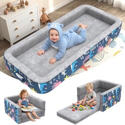 MOMFANN Portable Toddler Travel Bed, 35D