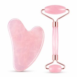 WHAL&YUNE Rose Quartz Gua Sha and Face R