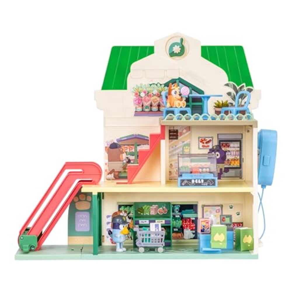 Bluey and Bingo Supermarket Playset, Esc