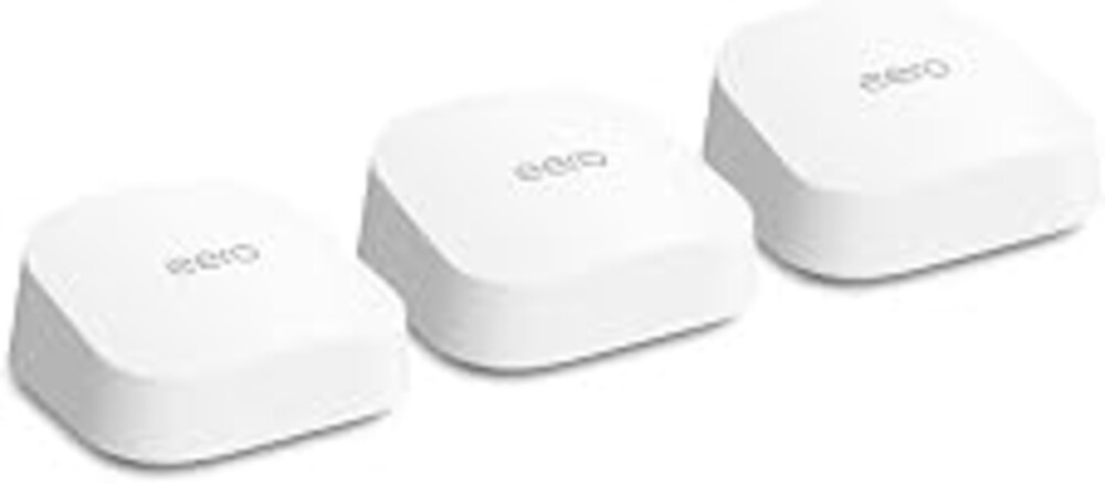 Amazon eero 7 dual-band mesh Wi-Fi 7 router (newest model) - Supports internet plans up to 2.5 Gbps, Coverage up to 6,000 sq. ft., 3-pack